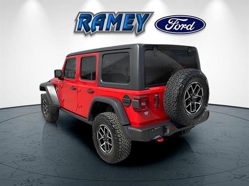 Firecracker Red Clearcoat 2025 Jeep Wrangler Rubicon