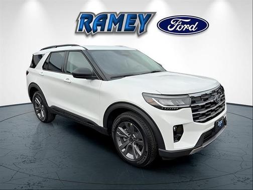 STAR WHITE MET TRI-COAT 2026 Ford Explorer Active