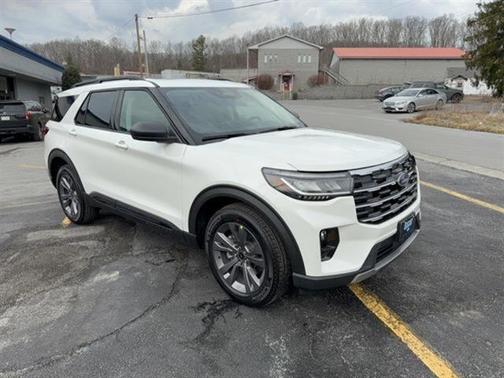 STAR WHITE MET TRI-COAT 2026 Ford Explorer Active