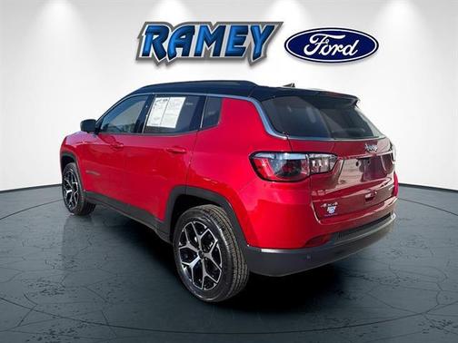 Red Hot Pearlcoat 2025 Jeep Compass Limited