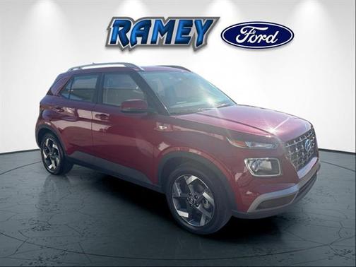 Ultimate Red 2025 Hyundai VENUE SEL