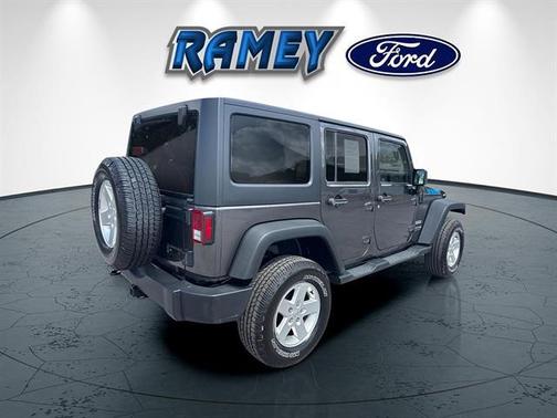 Granite Crystal Metallic Clearcoat 2018 Jeep Wrangler JK Unlimited Sport