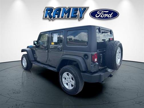 Granite Crystal Metallic Clearcoat 2018 Jeep Wrangler JK Unlimited Sport