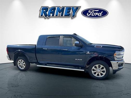 Patriot Blue Pearlcoat 2020 RAM 2500 Laramie Mega Cab 4x4 6'4' Box