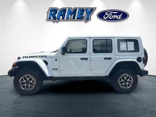 Bright White Clearcoat 2026 Jeep Wrangler Rubicon