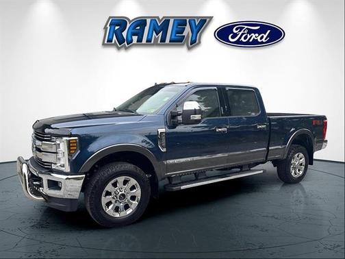 Blue Jeans Metallic 2019 Ford F-250 Lariat