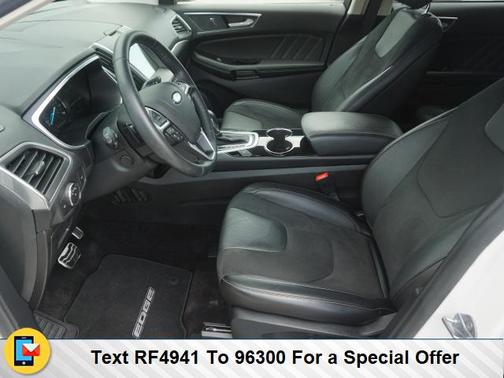 WHITE PLATINUM MET TRI-COAT 2017 Ford Edge Sport