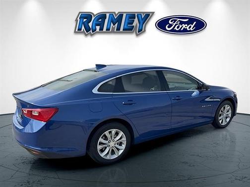 Riverside Blue Metallic 2023 Chevrolet Malibu FWD 1LT