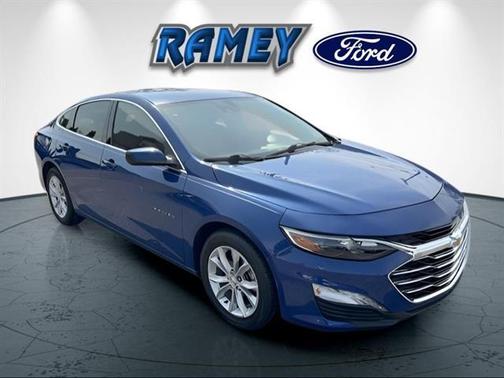 Riverside Blue Metallic 2023 Chevrolet Malibu FWD 1LT