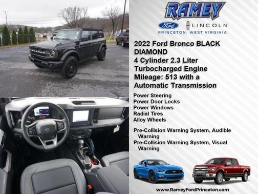 2022 Ford Bronco Black Diamond