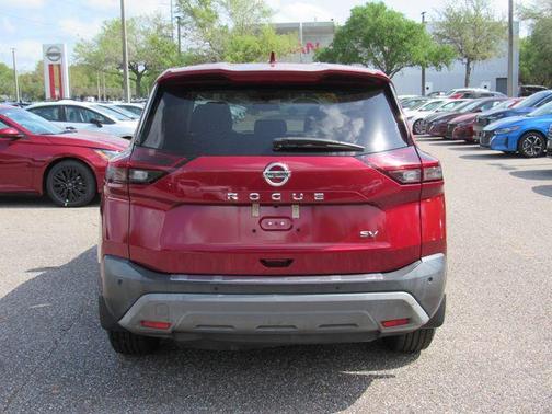 Scarlet Ember 2021 Nissan Rogue SV