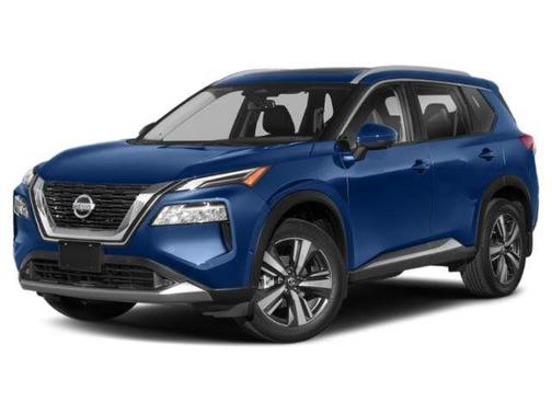 Caspian Blue 2023 Nissan Rogue Platinum