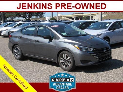 Gun Metallic 2025 Nissan Versa S