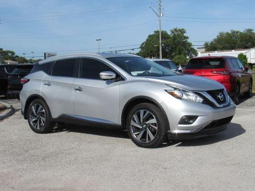 Brilliant Silver 2016 Nissan Murano Platinum