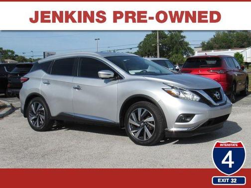 Brilliant Silver 2016 Nissan Murano Platinum