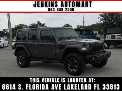 Granite Crystal Clearcoat Metallic 2020 Jeep Wrangler Unlimited Rubicon