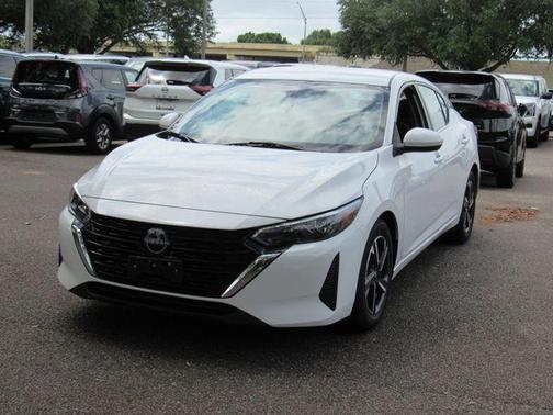 Cloud White 2024 Nissan Sentra SV