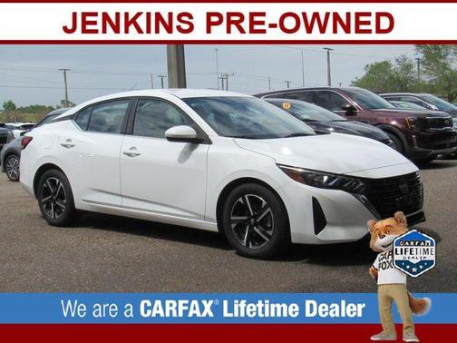 Cloud White 2024 Nissan Sentra SV