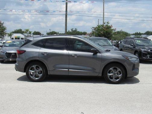 Gray Metallic 2024 Ford Escape ST-Line