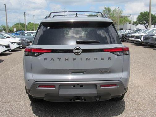 Boulder Gray Metallic 2026 Nissan Pathfinder Platinum