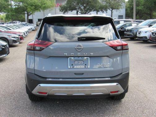 2 Tone Gray / Black Roof 2023 Nissan Rogue Platinum
