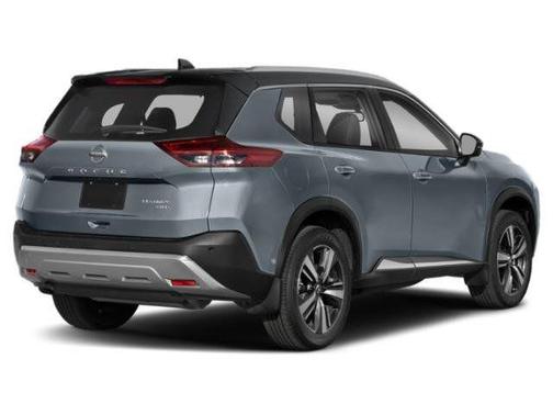 2 Tone Gray / Black Roof 2023 Nissan Rogue Platinum