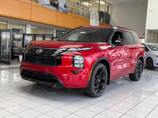 Royal Red 2026 Nissan Rogue Platinum