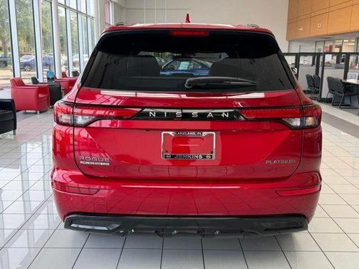 Royal Red 2026 Nissan Rogue Platinum