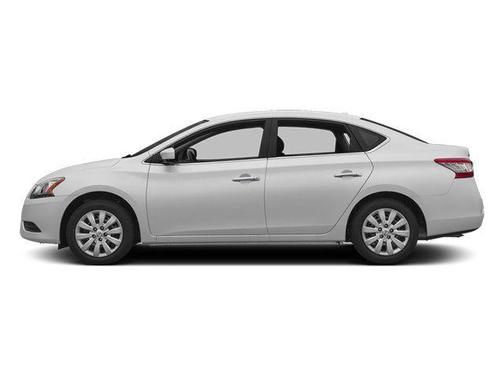 Aspen White 2014 Nissan Sentra SV