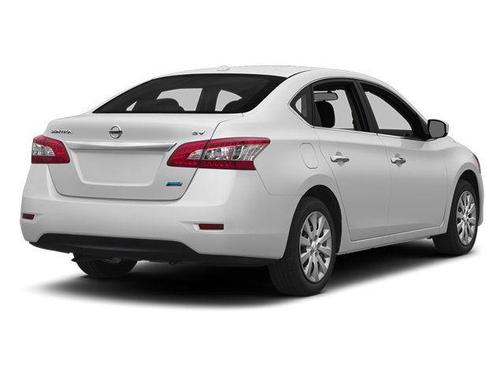 Aspen White 2014 Nissan Sentra SV