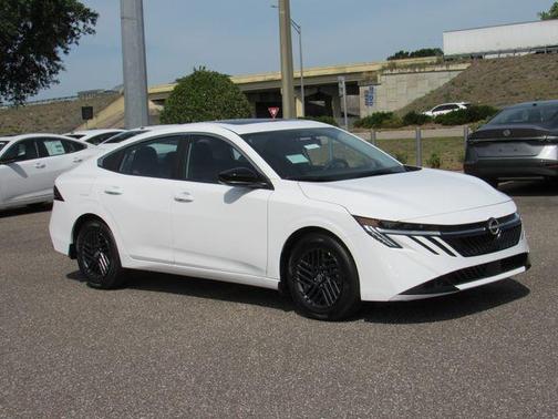 Cloud White 2026 Nissan Sentra SV