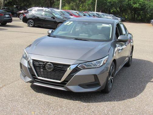 Gun Metallic 2023 Nissan Sentra SV