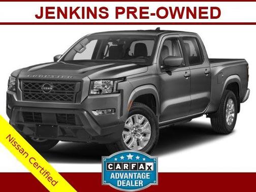 Gun Metallic 2023 Nissan Frontier SV