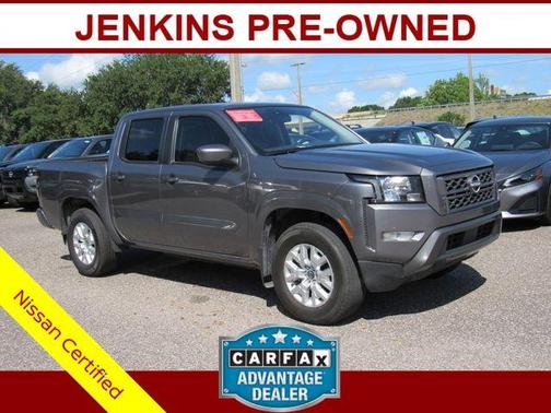 Gun Metallic 2023 Nissan Frontier SV