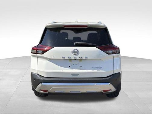 White 2023 Nissan Rogue Platinum