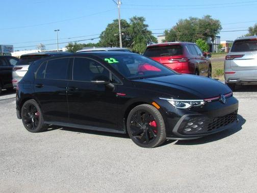 Deep Black Pearl Effect 2022 Volkswagen Golf GTI 2.0T SE