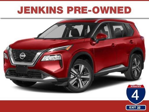 Scarlet Ember 2023 Nissan Rogue Platinum