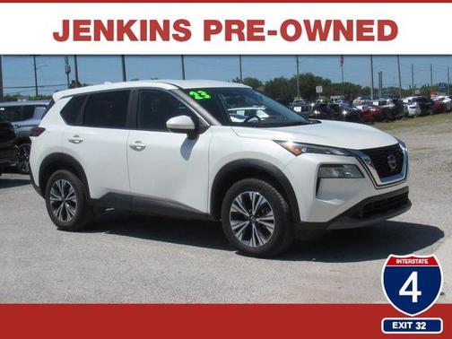 White 2023 Nissan Rogue SV