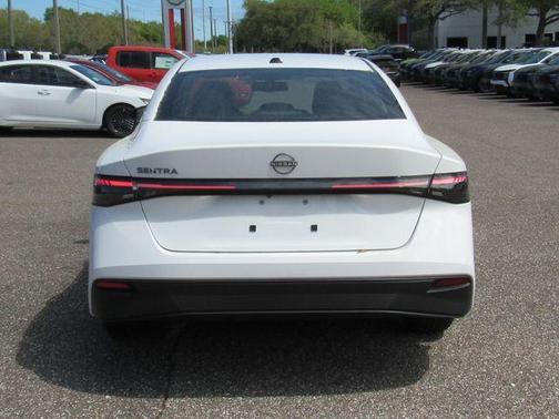 Cloud White 2026 Nissan Sentra SV