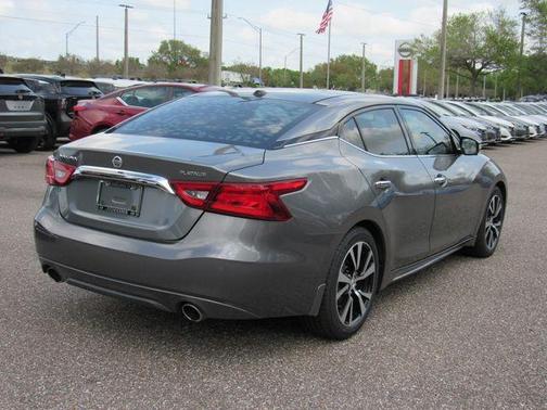 Gun Metallic 2018 Nissan Maxima 3.5 Platinum