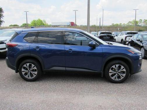 Caspian Blue 2021 Nissan Rogue SV
