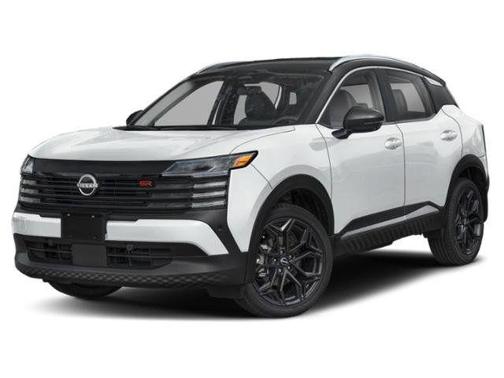 Aspen White / Super Black 2026 Nissan Kicks SR