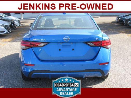 Electric Blue Metallic 2024 Nissan Sentra SV