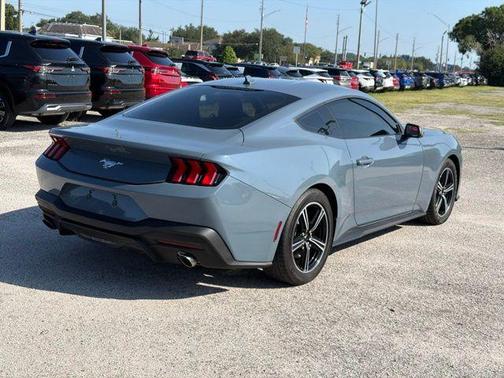 Vapor Blue 2025 Ford Mustang EcoBoost