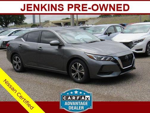 Gun Metallic 2023 Nissan Sentra SV