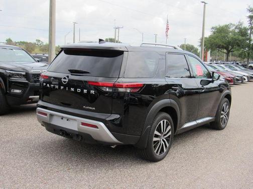 Black 2025 Nissan Pathfinder Platinum
