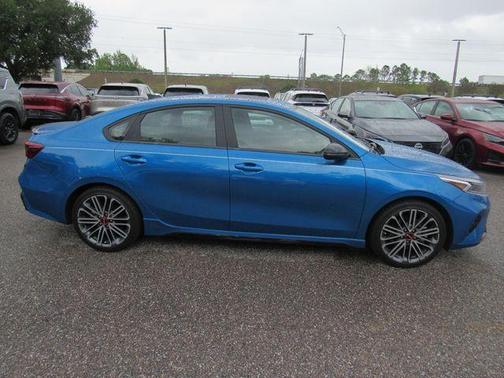 Blue 2024 Kia Forte GT
