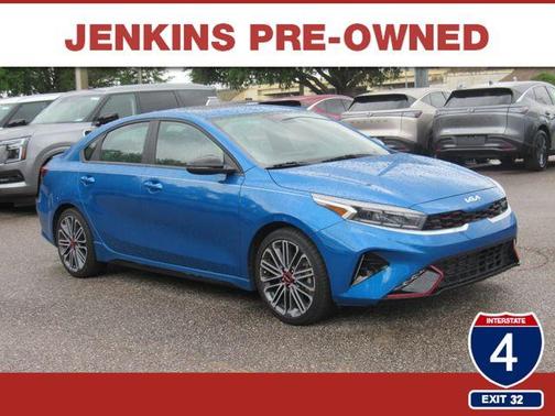 Blue 2024 Kia Forte GT