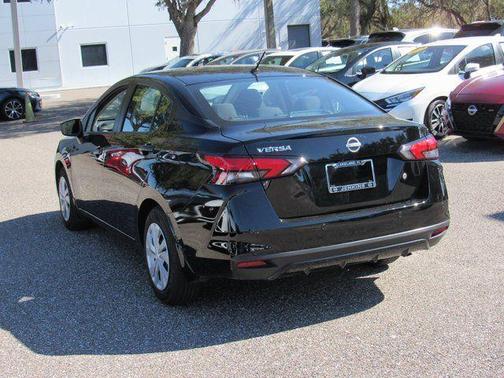 Black 2025 Nissan Versa S
