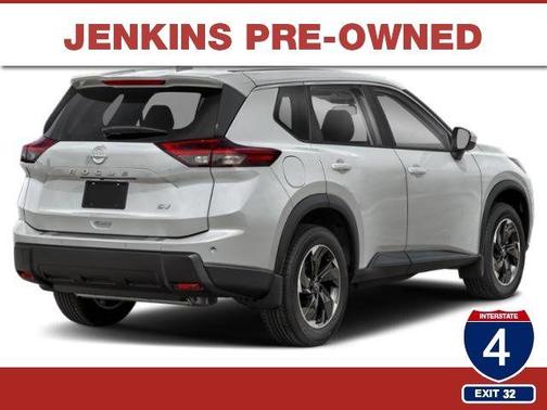 Brilliant Silver Metallic 2024 Nissan Rogue SV